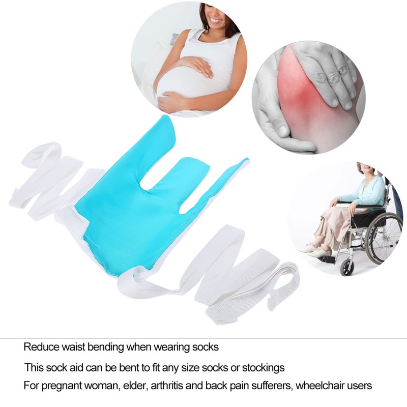 Haosie Sock Aid Device for Seniors, Sock Helper Easy on