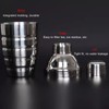 Cocktail Shaker Drink Shaker Stainless Steel Filter Leakage Proof Easy