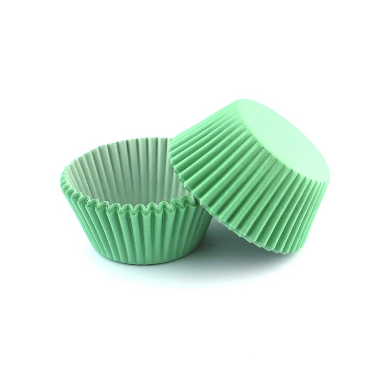 Warmparty Baking Cups Cupcake Liners, Standard Sized, 300 Count (Green)