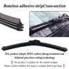 8PCS 32" Car Windshield Wiper Blades Strips,Rubber Wiper Blade Inserts,Universal