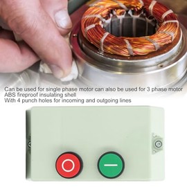 Magnetic Flame Retardant Starter Switch Box for Single Phase 220V 230V 3 Phase 380V 400V 9-13A