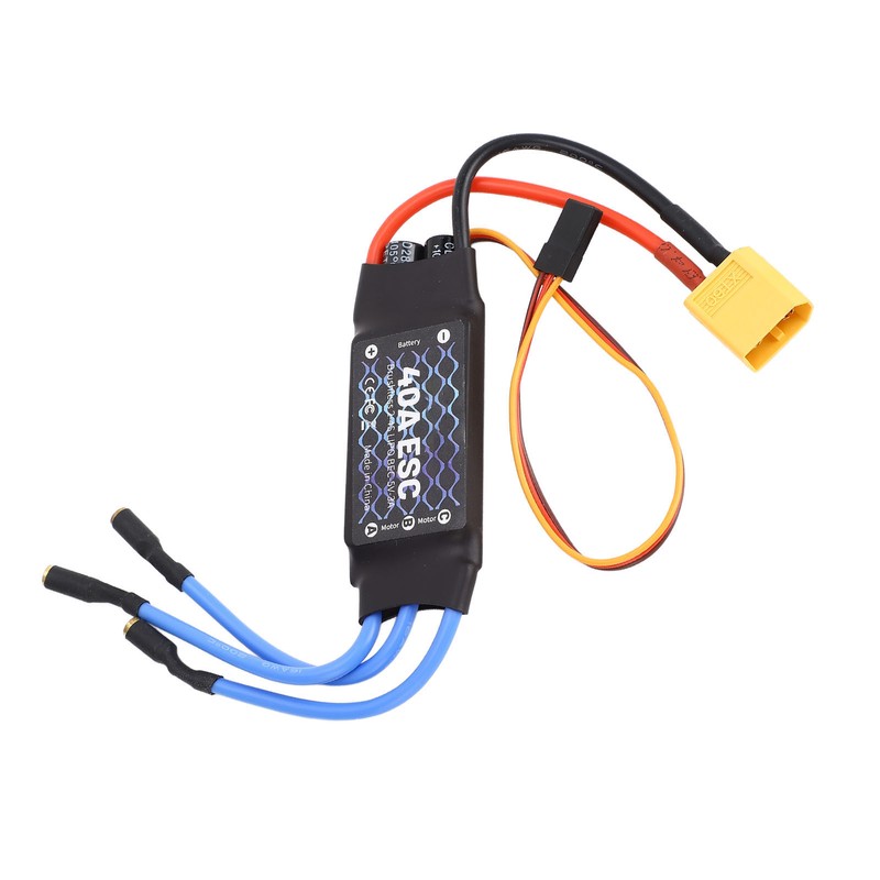 Brushless ESC 40A XT60 Plug Brushless ESC for RC Fixed