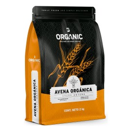 B-Life Avena Orgánica | 2kg | Libre de Gluten y Conservadores