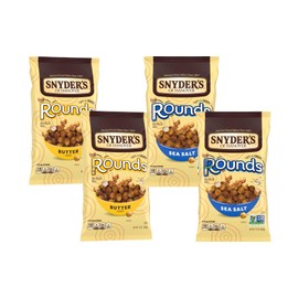 Snyder's of Hanover Pretzel Rounds Variety 4 Pack