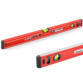 Kapro - 779 Spirit Box Level - Lightweight - Features Acrylic Break-Proof Vials and Wall-Grip - VPA Certified - 60 CM