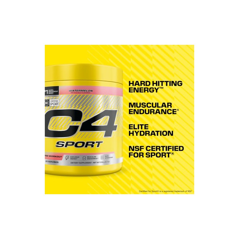 C4 Original Pre Workout – Jolly Rancher Green Apple -
