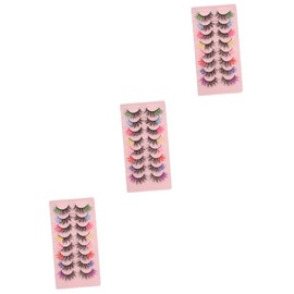 NOLITOY Sets Luxurious Curl Lash Clusters False Lashes Diy Extensions for Cosplay Pairs