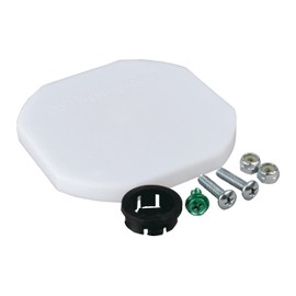 Westinghouse Lighting 0110000 Saf-T-Brace for Ceiling Fans, 3 Teeth, Twist and Lock,Silver(Pack of 1)