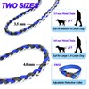 Dog Leash Rope Chain, Nylon Rope Metal Chain for Pet