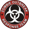 Zombie Outbreak Response Team Cool Vinyl Decal Bumper Sticker (Decal