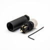 Elecbee M8 4-Pin Female Plug, A Code Sensor Cable Plug,