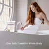 Unifree Disposable Bath Towels, 27.5" x 55", Thick & Superabsorbent,