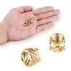 100pcs Knurled Brass Nuts, M3 Threaded Insert for Plastic Female