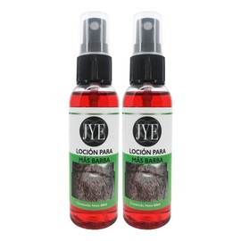 JYE Set de 2 Lociones Doblemente Concentrada JYE Crecimiento De Barba Y Bigote PREMIUM - Tratamiento 4 Meses