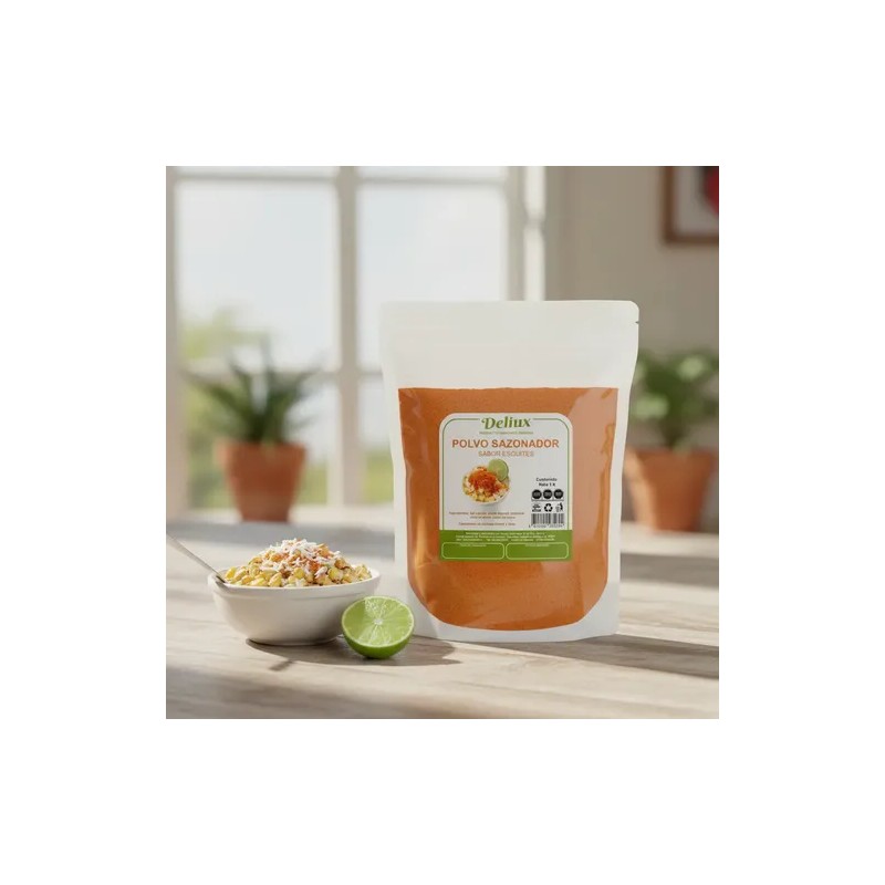 Sazonador Esquites En Polvo 1 Kg Para Botanas Premium Deliux