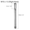 QUARKZMAN Metric Tap M15 x 1.5 H2 160mm Extra Long