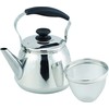 Pearl Metal Fretty III HB-5646 Wide Mouth Kettle, 1.0 gal (3.0 L), Includes Tea Strainer, 18-8, Stainless Steel, Induction Compatible