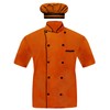 INFOHANDMADE Modeling Men Chef Jacket Half Sleeves in 10 Colours