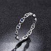BISAER Evil Eye Ring 925 Sterling Silver with Royal Blue