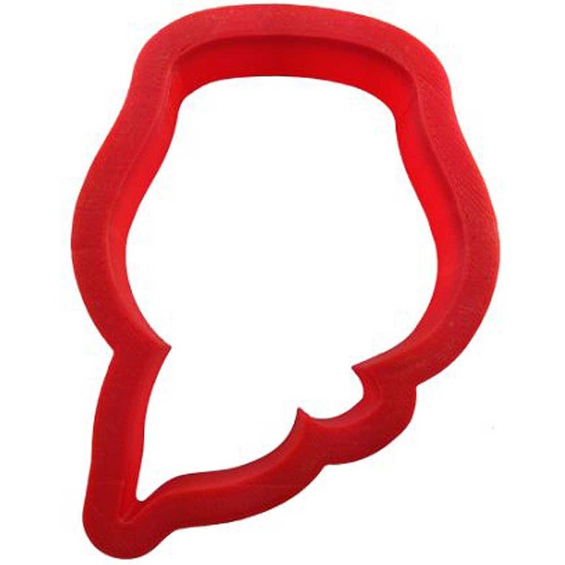Red Rose Cookie Cutter 3.5 Inch - Hand Made in