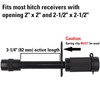 TowWorks 79632 Keyed Alike 5/8" Trailer Hitch Lock Set with