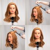 Hairingrid Mannequin Head 20"-22" 100% Human Hair Hairdresser Cosmetology Mannequin