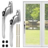 APACALI 4 Pack Window Handles for UPVC Windows, UPVC Window