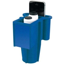 The Range Gripper for Golfers - An All-In-One Rangefinder/Smartphone Holder- Fits Any Golf Cart Cupholder, Secures & Protects Your Range Finder & Cell Phone - Never Lose Valuables Again, Royal Blue
