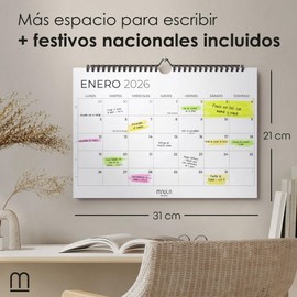 Wall Calendar 2025/26, Calendar 2025/26, Calendar Jul 25 to Dec 26, Wall Calendar 2025 2026, Family Calendar 2025 2026 (White and Black)