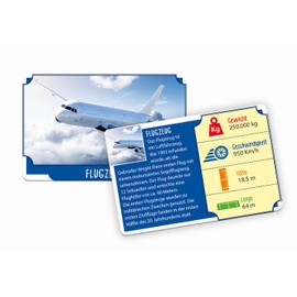 Clementoni Galileo Games Rekordächtige Transporte - Card Game, Ideal as a Travel Game for Adults and Children from 6 Years, 59340