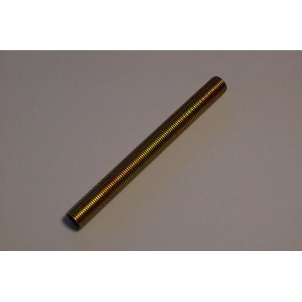 Lamp SET OF 2 ZINC PLATED STEEL 4" PIPE NIPPLES