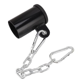 Topyond T-Bar Row Platform with Chain, Carabiner Hook and Handle for Attaching the Barbell - Home Training Device for Core Muscles