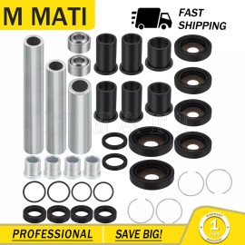 M MATI Rear A Arm Bushing Shaft Kit For Honda Rincon 650 2003-2005 Rincon 680 2006-2014