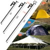 Tent Stakes and Hammer Set, 8 Pack 12in Heavy Duty