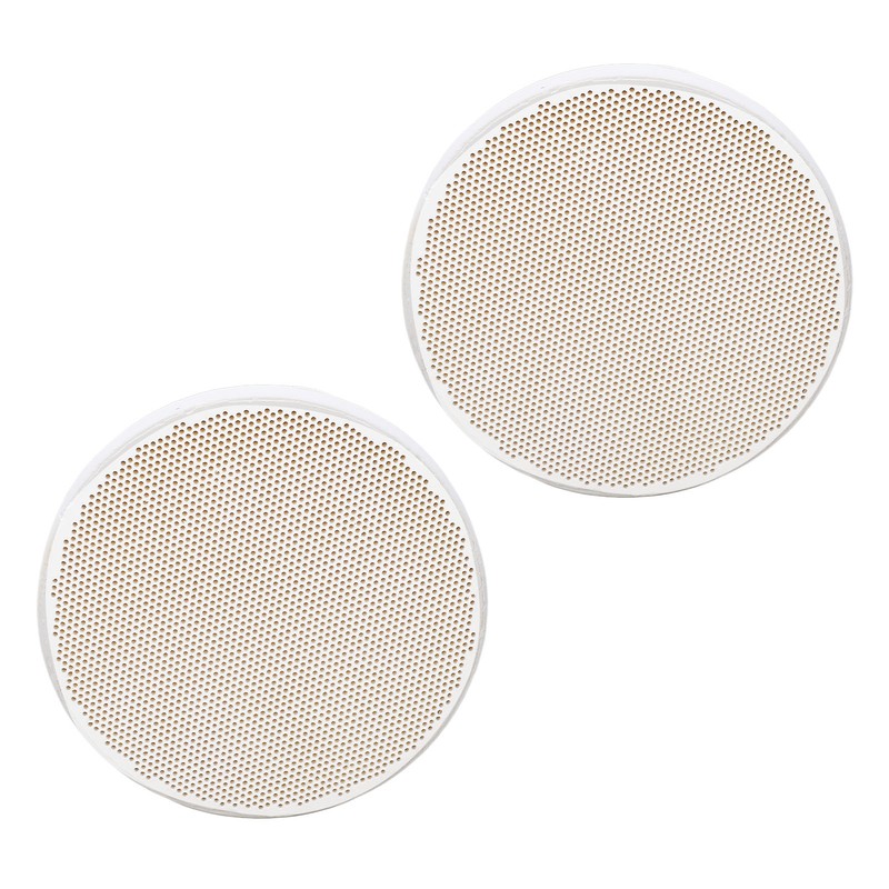 2PCS Round Welding Plate with Multiple Holes Quartz Welding Tile