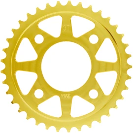 Gcraft 31511 Rear Sprocket, 37 Pieces, Monkey 125 (JB03)/GROM (JC92), Gold Anodized
