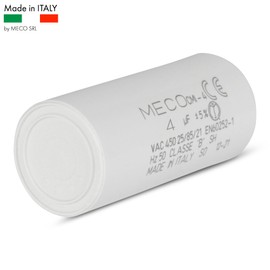 Capacitor 4 µF Especially for Somfy Roller Shutters with Small Connection 2.8 mm