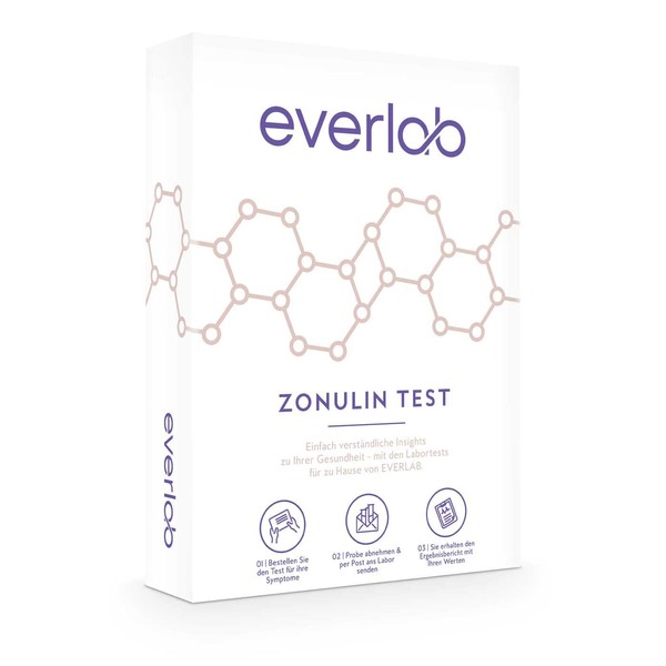 EVERLAB Zonulin Test - Examination for Leaky Good Syndrome | Stool Test Permeable Intestinal | Self-Test for Home