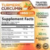 Turmeric Curcumin Supplement - 95% Curcuminoids with Organic Turmeric &