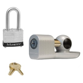Master Lock - 2 Trailer Coupler/Tongue Locks Keyed Alike 2KA-377-3