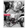 KEMIMOTO Engine Guard, Crankcase Guard, Motorcycle Engine Protector Cover Compatible