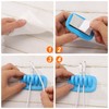 HARFINGTON Cable Clips Silicone Cable Management for Cord Organizer Cable