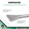 MonkeyKingBar- Sds Max Bits 14"x4.5" Tile Remover Tool- Thinset Removal