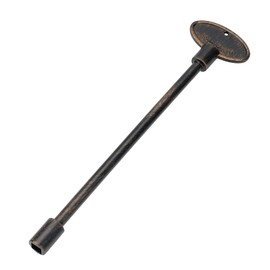 Stanbroil Universal 8-Inch Gas Valve Key, Fits 1/4" and 5/16" Turn Ball Valve, Antique Copper