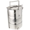 Stainless Steel Food Carrier - 3 Tier, 12 Cm