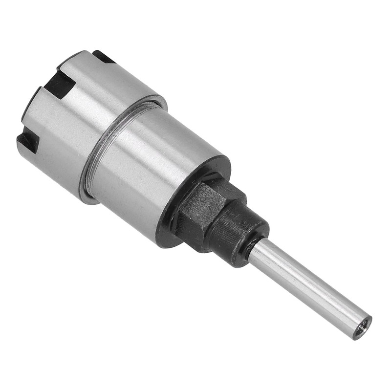 Shank Router Bit Collet Extension Lathe Accessory with 1/4in Tool