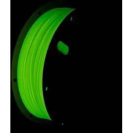 INLAND Micro Center PLA 3D Printing Filament 1.75mm - Glow in The Dark Gold PLA 3D Printer Filament, Dimensional Accuracy +/- 0.03mm - 1kg Cardboard Spool (2.2 lbs) – FDM/FFF Printers