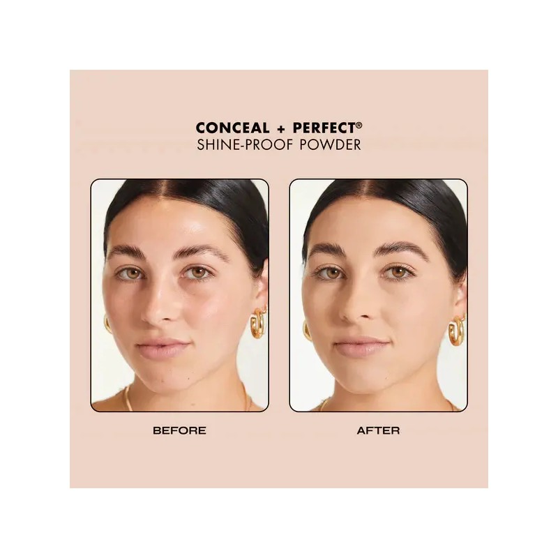 Milani Conceal + Perfect Shine Proof Powder - Polvo Compacto