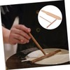 HAKIDZEL Handmade Bamboo Dragonfly Wooden Rake Pancake Crepe Spreader Spatula