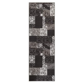 BY COCOON 2'x6' Runner Rug| Carpet Runner Kitchen Rug Kitchen Runner Washable Rug Hallway Runner (60Cm x 180 Cm Grey Rug)